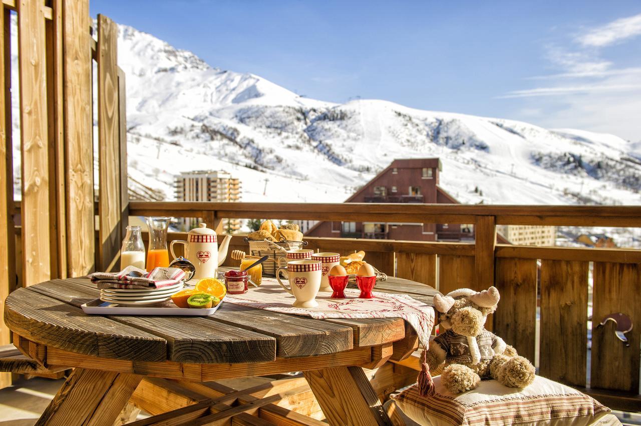 Résidence Goélia Les 4 Vallées Saint-François-Longchamp Exterior foto